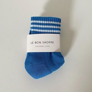 Le Bon Shoppe - Girlfriend Socks | Royal Blue NWT